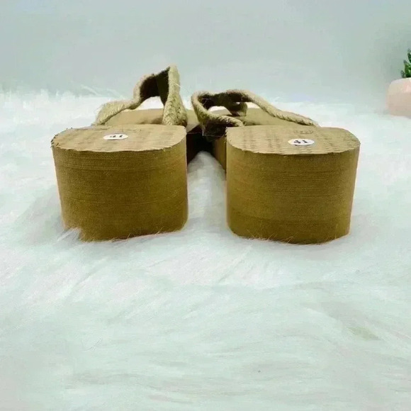 Women's Platform Flip Flops Size 8.5/41 - Picture 6 of 10